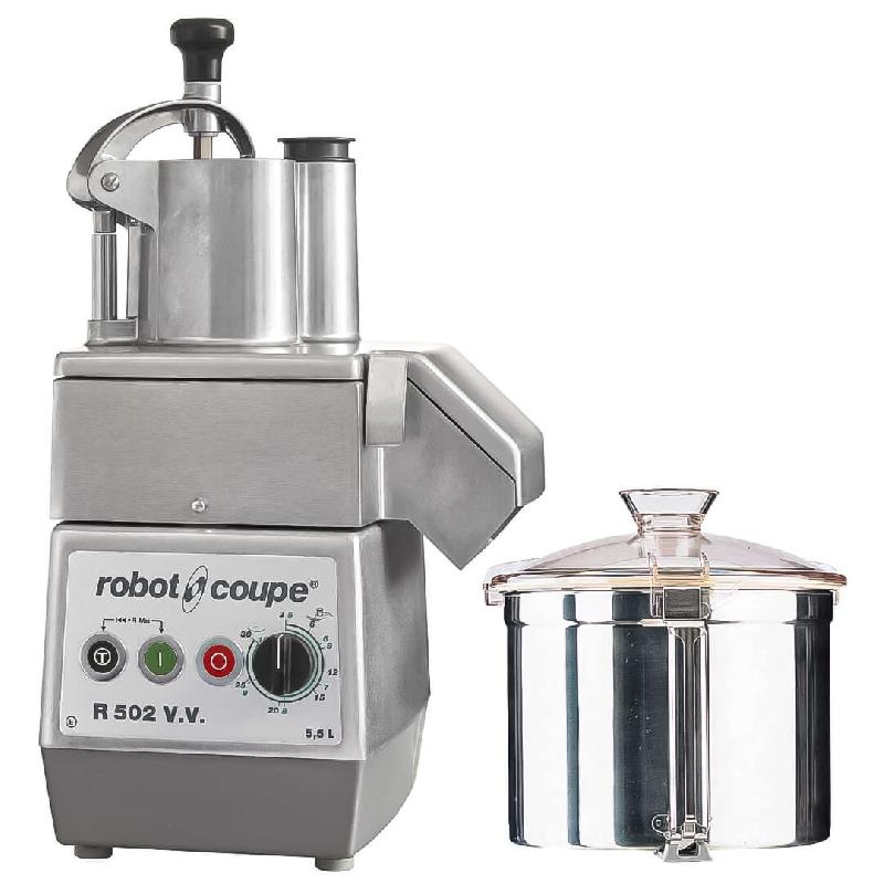 Combiné cutter et coupe légumes R 502 V.V. Vitesse variable cutter 5,9 litres_0