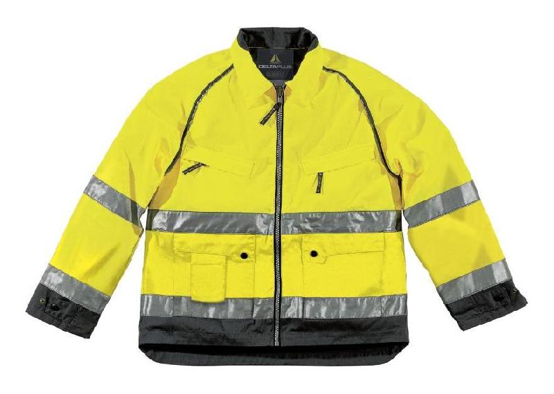 Veste Matelassée Haute Visibilité Delta Plus Doon - Neuve Avec étiquettes, Tailles S à XXXL
