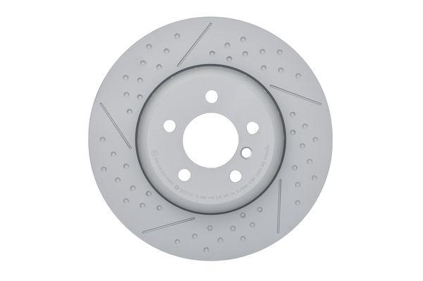 Disque de frein Bosch 0986479E15 - arrière - deux pièces, fendu/poinçonné, ventilé_0