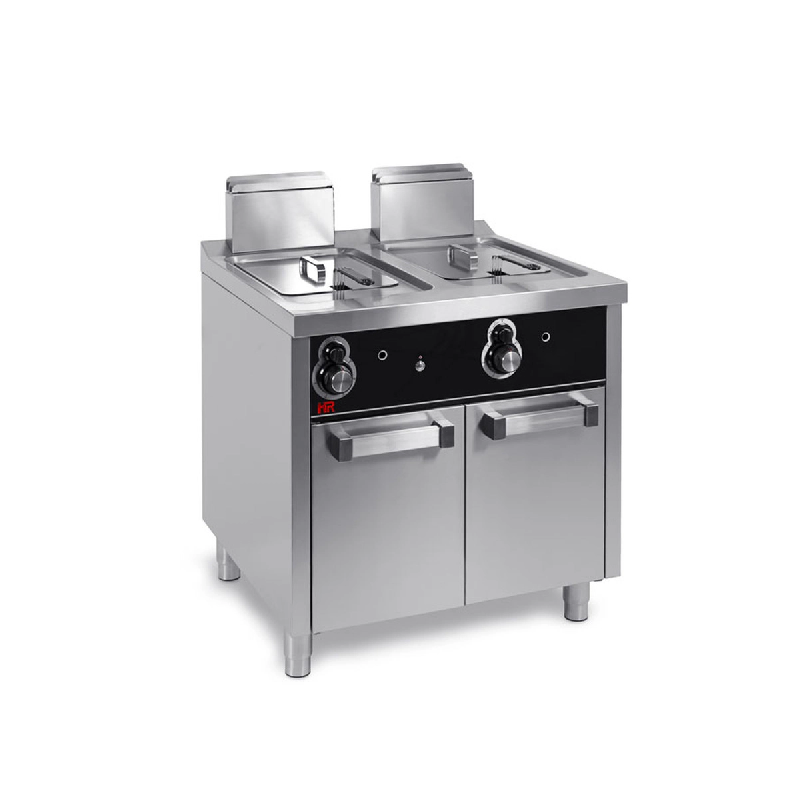 Friteuse à gaz  12l+12l série 750 sur placard - 3667335117420_0