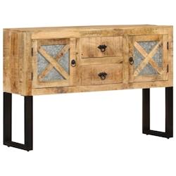 Helloshop26 - Buffet bahut commode armoire meuble de rangement organisateur cuisine salle de séjour salon 110 x 30 x 74 cm bois de 02_0029512 - 30002_0