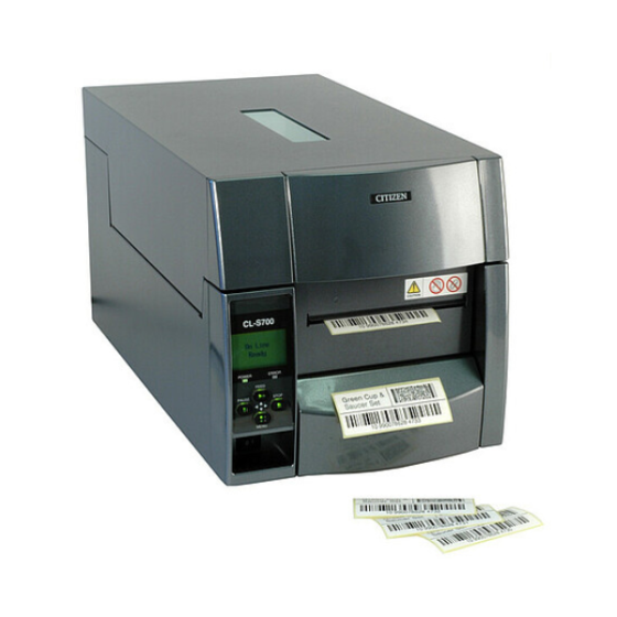 Imprimante d'étiquettes industrielle Citizen CL-S700 - Conçue pour l'industrie, la production, la vente et la logistique_0