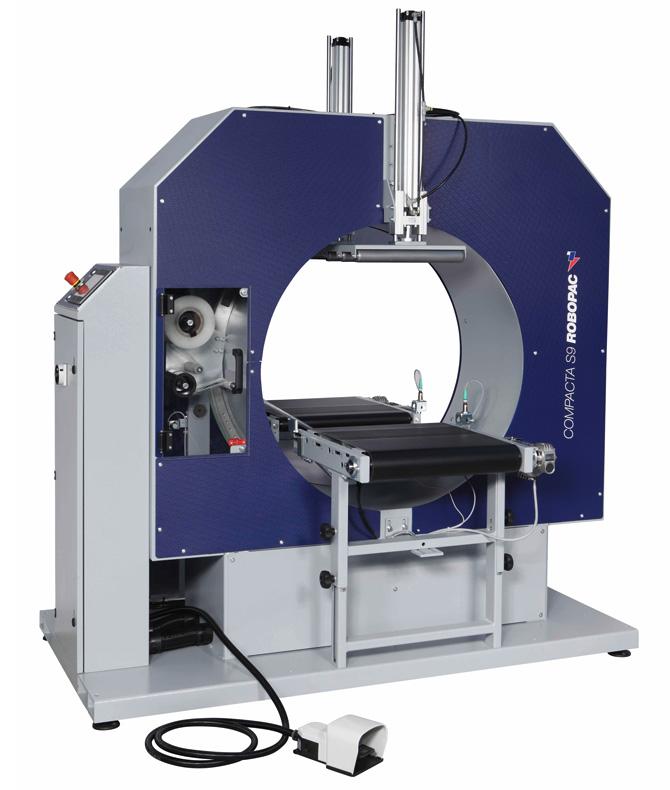 Machine semi-automatique Compacta S9 - écran tactile couleurs, presseurs pneumatiques et système de pince/coupe_0
