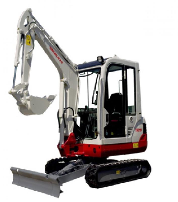 Mini Pelle Takeuchi TB 219 - 1945 kg, Profondeur de Fouille 2520 mm, Moteur Yanmar 15,6 ch_0