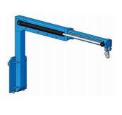 Potence télescopique hydraulique PTH 1500 - 2000 mm - Capacité 1500 kg - Réglable avec crochets_0
