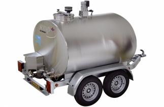 Refroidisseurs de lait fermés mobiles - inox AISI 304 - capacités de 550 à 2 500 litres - normes ISO 5708 et CE_0