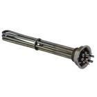 Thermoplongeur à visser 11/2 - 3 épingles inox Aisi 304L Ø8.5mm - 6000W - 230/400V TRI_0