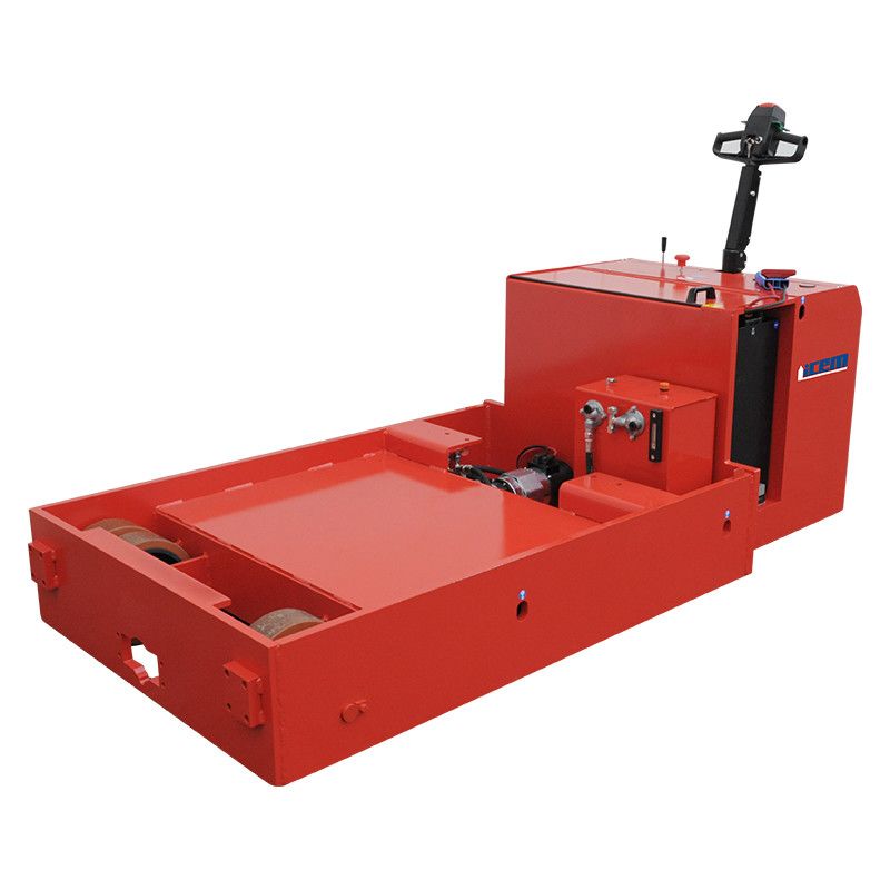 TP 83 P - Chariot électrique ICEM - capacité de charge 6500 kg - plateforme sur mesure 2000 kg_0