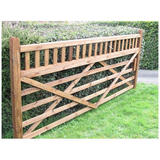 190 36001 00004 - Barrière agricole type haras - 3,60m x 1,50m - Pin sylvestre traité autoclave_0