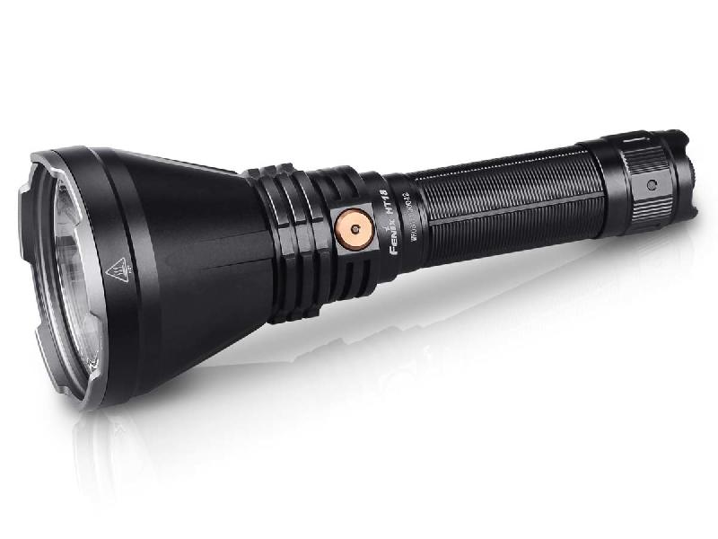 Fenix HT18 - Lampe torche LED en aluminium noir, rechargeable USB, 1500 lumens, IP68_0