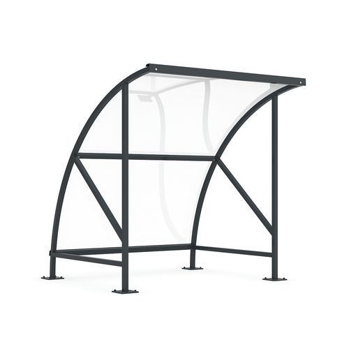 ABRI CYCLE GALVANISÉ + RAL 7016 - BAMBERG 16 - WSM