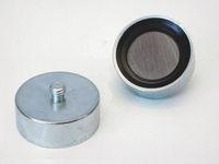 Ventouses magnétiques spécifiques cylindriques VF 23 - Aimant ferrite - Forme ronde - Température max 100 °C_0