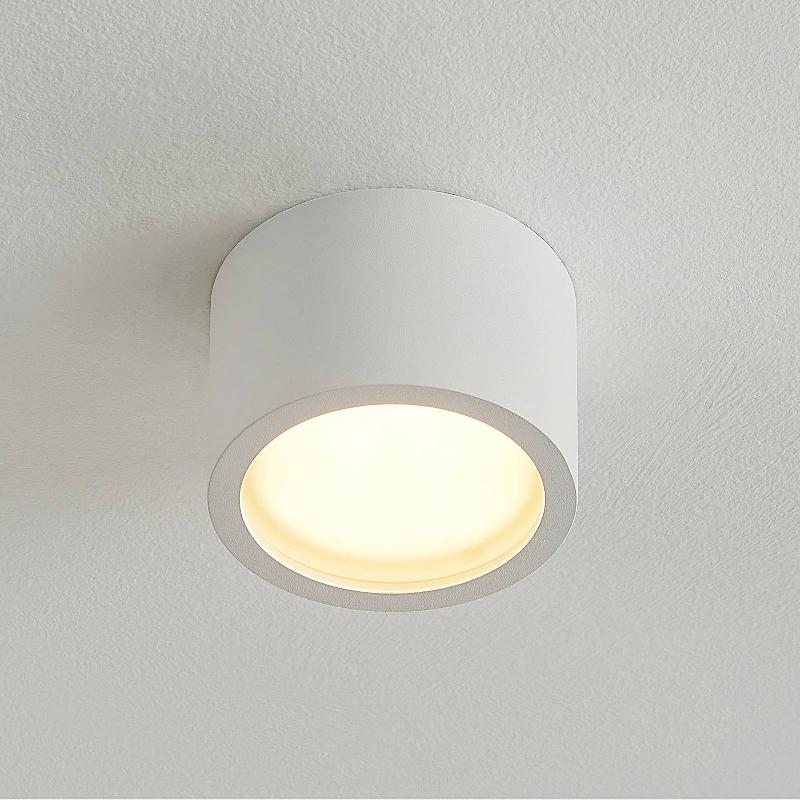 ARCCHIO DOWNLIGHT NIEVA, GX53, BLANC, ROND, Ø 10CM, MÉTAL