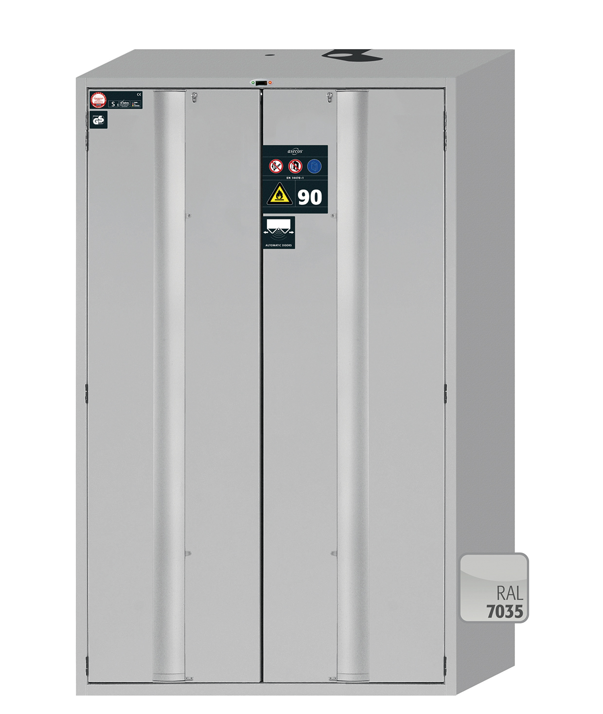 Armoire de sécurité S-PHOENIX touchless-90 - modèle S90.196.120.FDAO - Réf 30120-001-33715 - Type 90 avec portes pliables et ouverture automatique_0