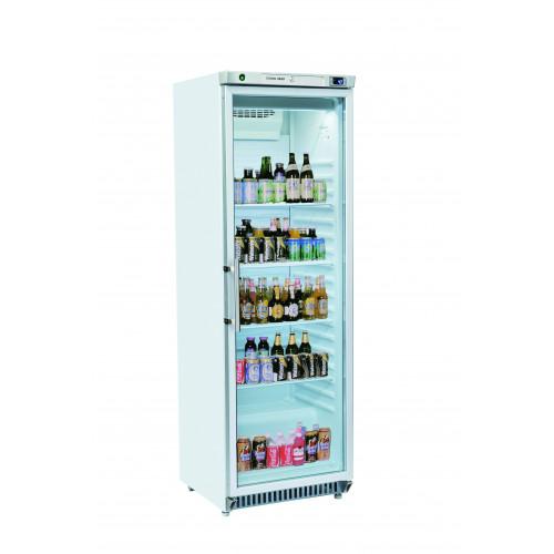 ARMOIRE RÉFRIGÉRÉE VITRÉE POSITIVE BLANCHE PROFESSIONNELLE COOL HEAD - 400 L