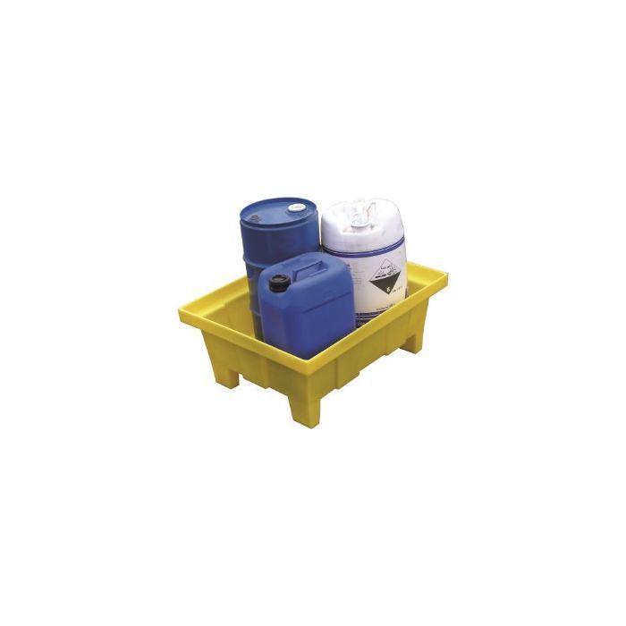 Bac de rétention 70 litres en polyéthylène avec pieds et passage de fourches - DRAKKAR - 11575825_0