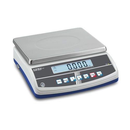 BALANCE DE TABLE KERN GAB 30K5DNM PORTÉE 15 KG; 30 KG LECTURE 5 G; 10 G - KERN