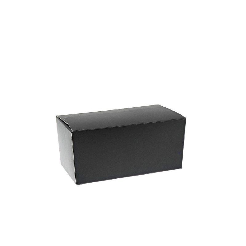 Ballotin noir intérieur or 375g 13x7x6,3cm - par 50 - Fabriqué en France - Recyclable et biodégradable_0