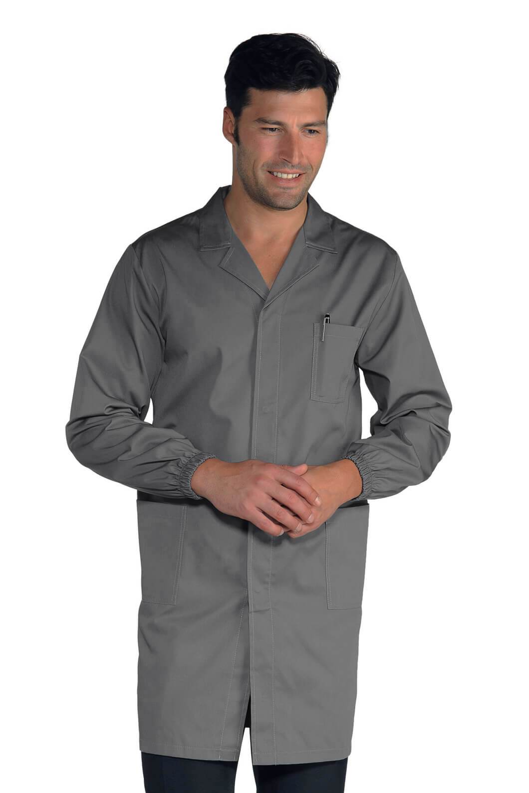 BLOUSE DE TRAVAIL GRISE HOMME