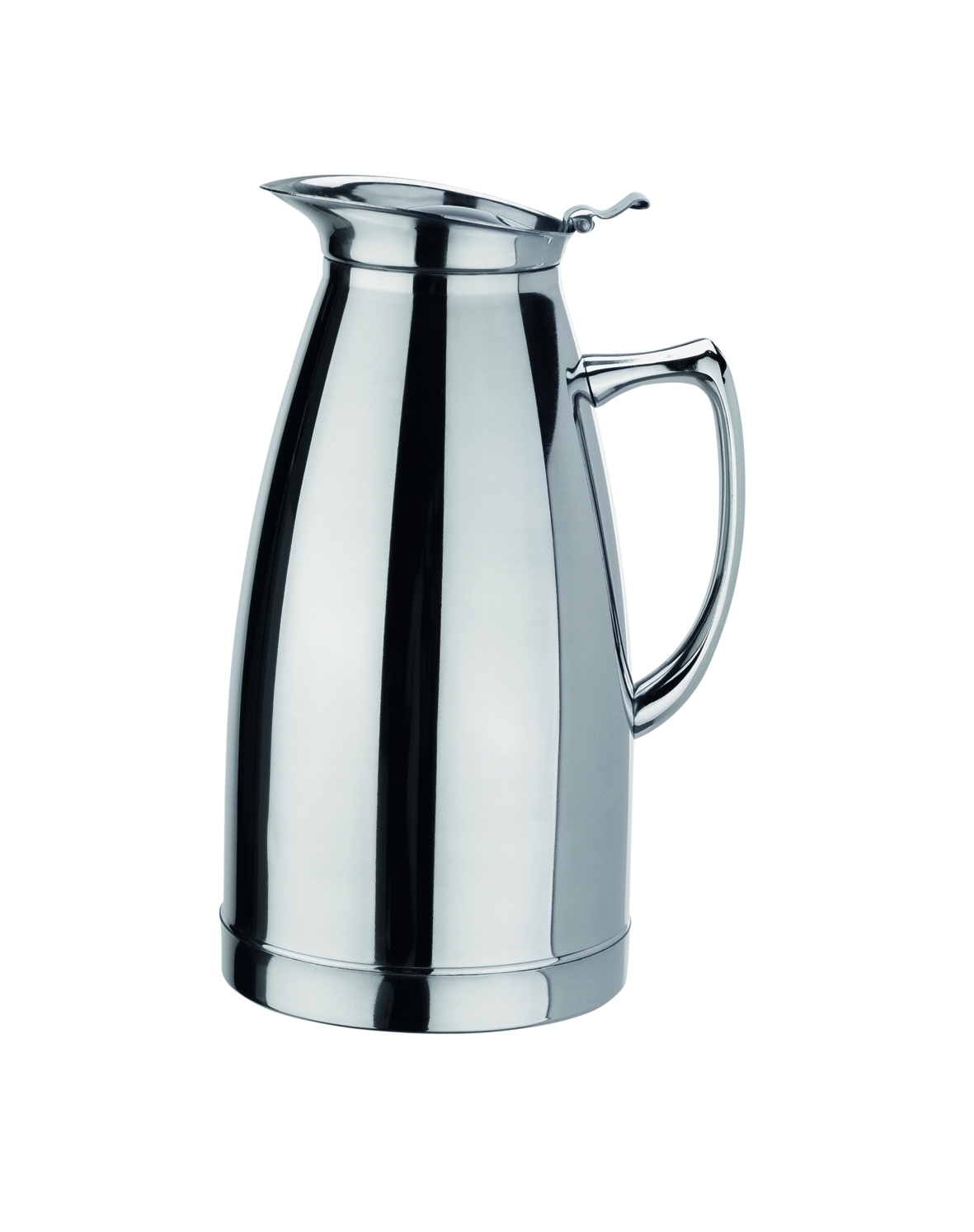 BOUTEILLE ISOTHERME, EN ACIER CHROMÉ NICKELÉ, 1 LITRE