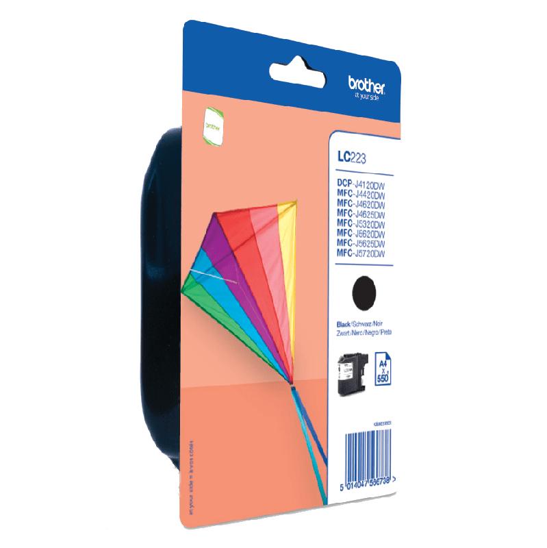 Brother LC223BKBP cartouche d'encre 1 pièce(s) Original Noir_0
