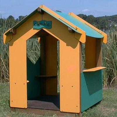 Cabane en bois pour enfants 'Camille & Pauline' - Pin traité autoclave - Avec ou sans terrasse - Garantie 10 ans_0