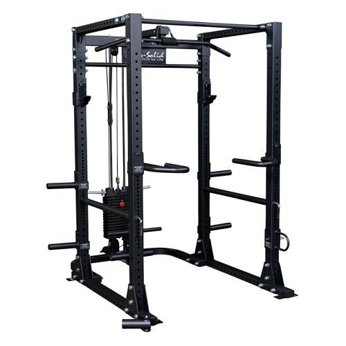 CAGE A SQUAT - BODY SOLID - FULL OPTIONS GPR400FO
