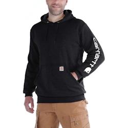 Carhartt - Sweat-shirt à capuche avec logo Noir Taille S - S 0035481657603_0