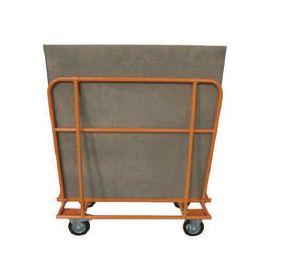 Chariot manuel porte-panneaux PK4 - capacité 500 kg - plateau 1200x400 mm_0