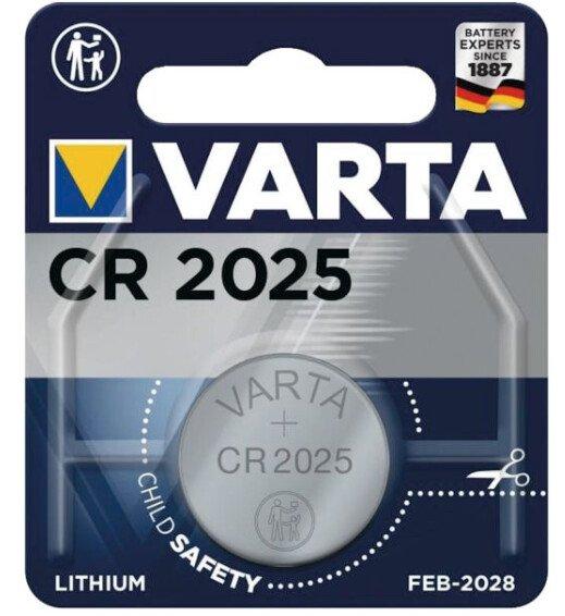 CR2025 X1 - 3V Pile lithium Varta - 170 mAh - pour montre, calculatrice et appareil photo_0