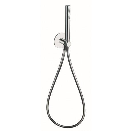 ENSEMBLE APPLIQUE PRISE D'EAU DOUCHETTE FLEXIBLE RONDE - CRISTINA ONDYNA PD66951