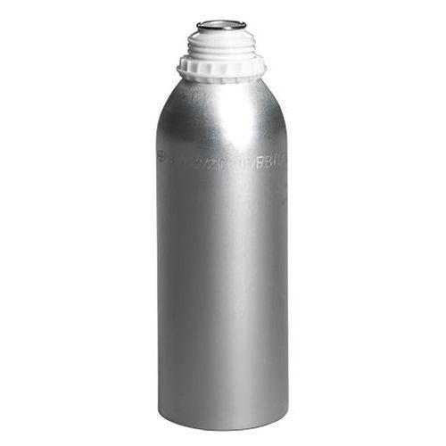FLACON ALUMINIUM 625ML- AVEC BOUCHON ET OBTURATEUR-LOT DE 10