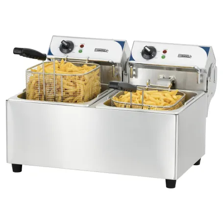 Friteuse électrique 2x7 litres CASSELIN CFE72B_0