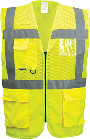 Gilet exécutive maille madrid jaune c496, m_0