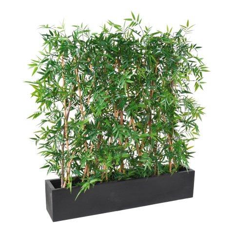 HAIE ARTIFICIELLE DE BAMBOU JAPONAIS DENSE H.100 CM.