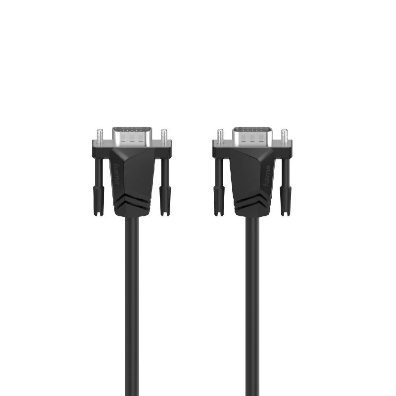 Hama 00200708 Câble VGA 3 m VGA (D-Sub) Noir - noir 00200708_0