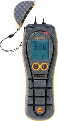 Humidimètre professionnel à pointes - bois et matériaux de construction - 7.9-99% WME - écran LCD rétroéclairé - Humitest HUMMini-Digital_0