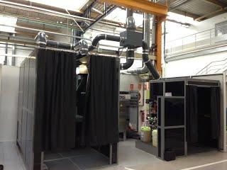 Installation de ressuage par pulvérisation - cabine d'application électrostatique et accessoires inclus_0