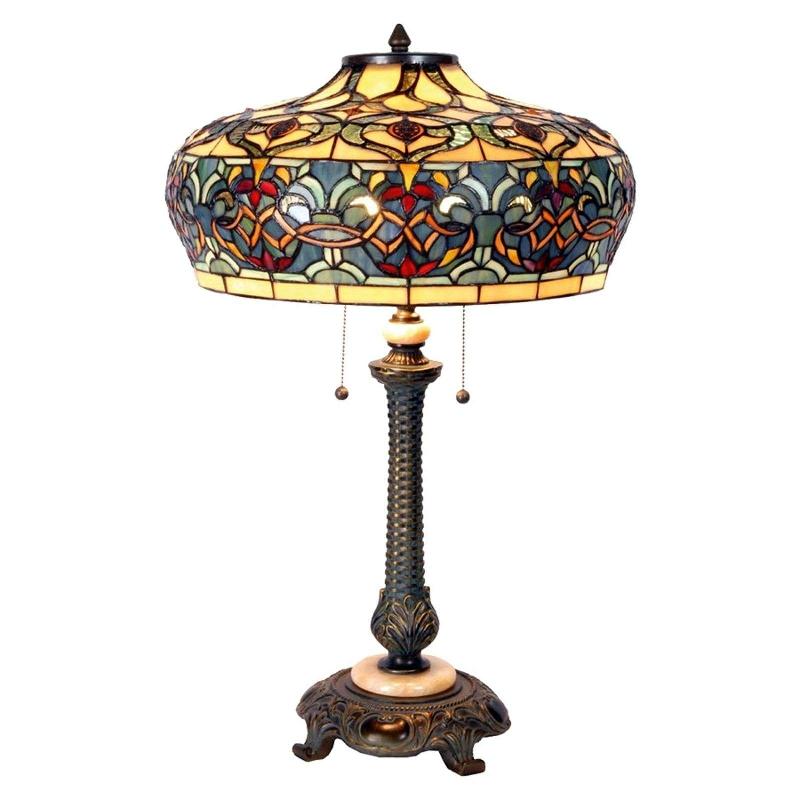 CLAYRE&EEF LAMPE À POSER ORIENT STYLE TIFFANY