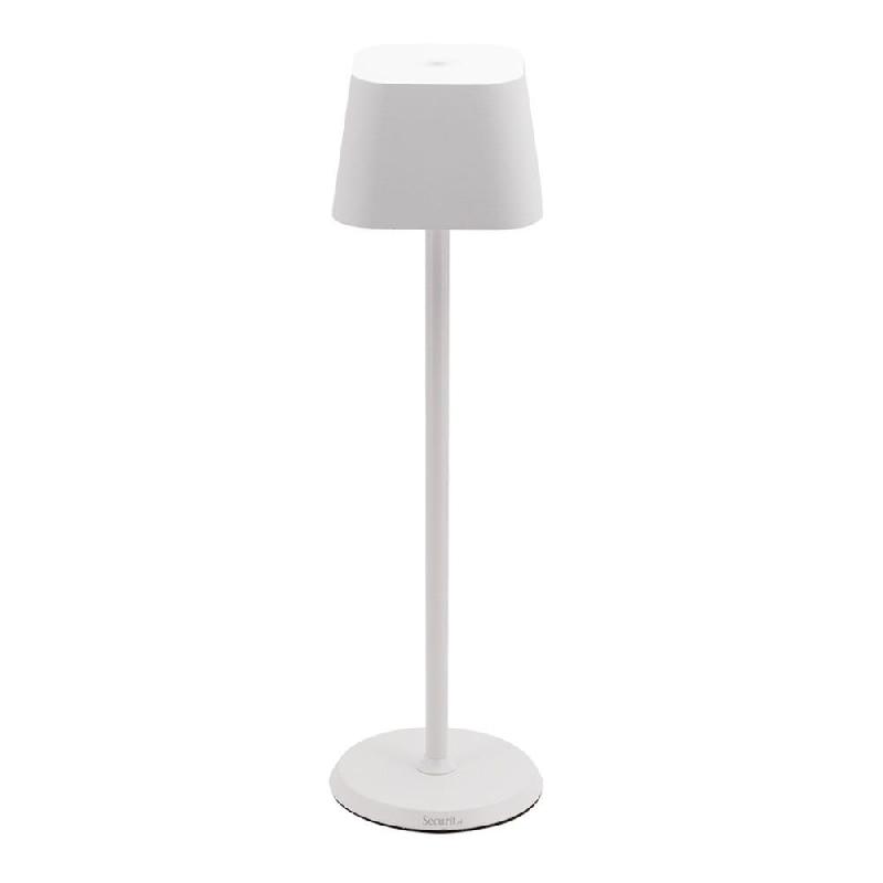 Lampe de table LED sans fil Georgina blanc_0