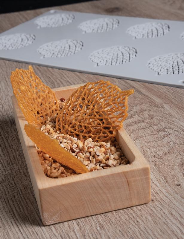Leaf - Moule en silicone Gourmand Horeca Pavoni Italia - 8 empreintes_0