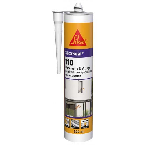 MASTIC NEUTRE SPÉCIAL JOINT MENUISERIE - SIKASEAL 110 - 300 ML - TRANSPARENT SIKA