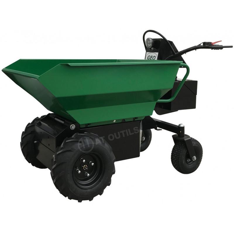 MINI-DUMPER GEO ÉLECTRIQUE SUR ROUES 500KG – 48V_0