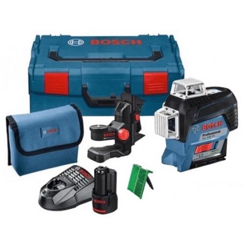 NIVEAU LASER GLL 3-80CG FAISCEAU VERT + SUPPORT BM1 - 0601063T00 BOSCH