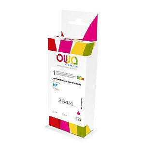 OWA Cartouche d'encre remanufacturée compatible pour HP 364XL CB324EE - Grande capacité - Magenta_0