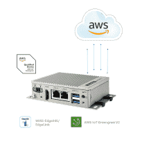 PC Fanless ESRP-AWS-U2271V2 avec AWS IoT Greengrass et Advantech EdgeLink - Mini passerelle IoT compacte_0
