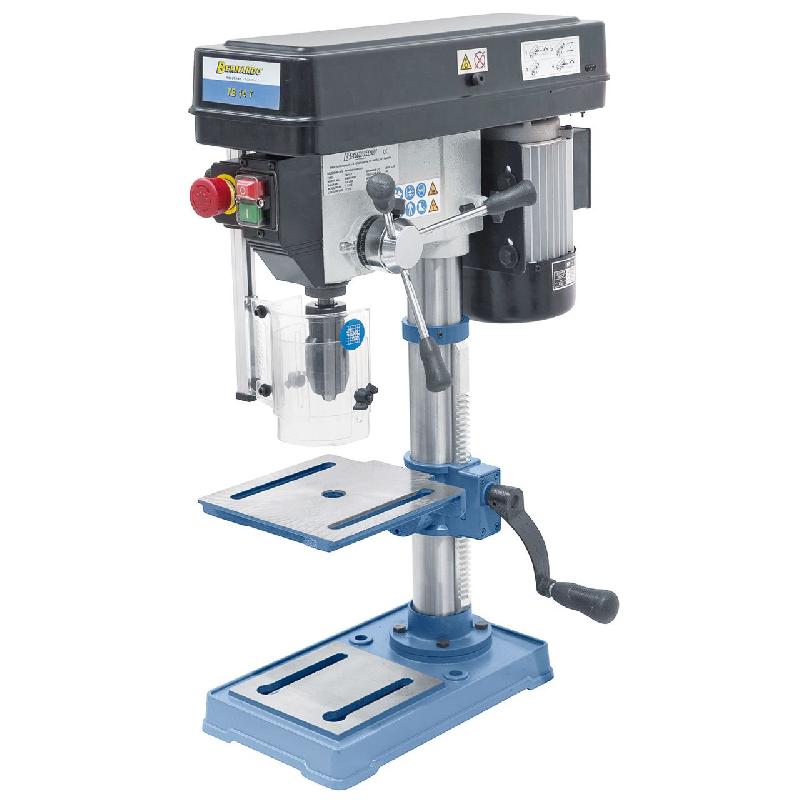 Perceuse d'établi Bernardo TB 14 T - 14 mm - Transmission par courroie - Table inclinable ±45° - Moteur robuste IP54_0