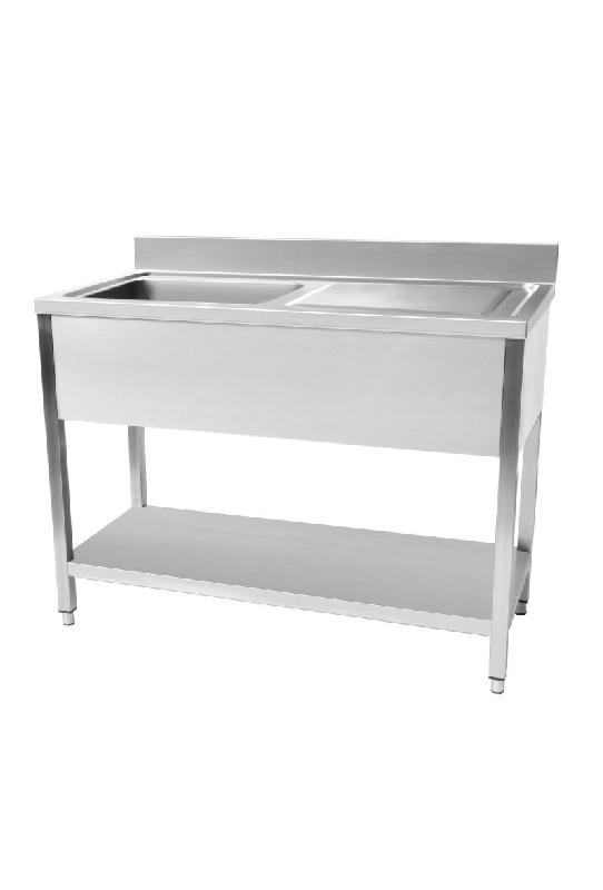Plonge evier avec sous tablette 1400 x 700 x 950 mm - STSK147L_0