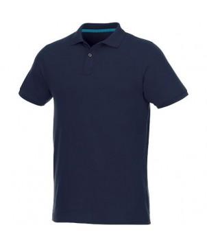POLO BIO RECYCLÉ MANCHES COURTES HOMME BERYL BLEU MARINE - GOODIES ÉCOLOGIQUES