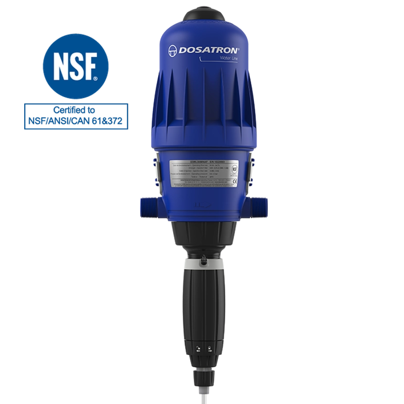 Pompe doseuse de chlore certifiée pour la potabilisation - DOSATRON D3WL3000 NSF_0